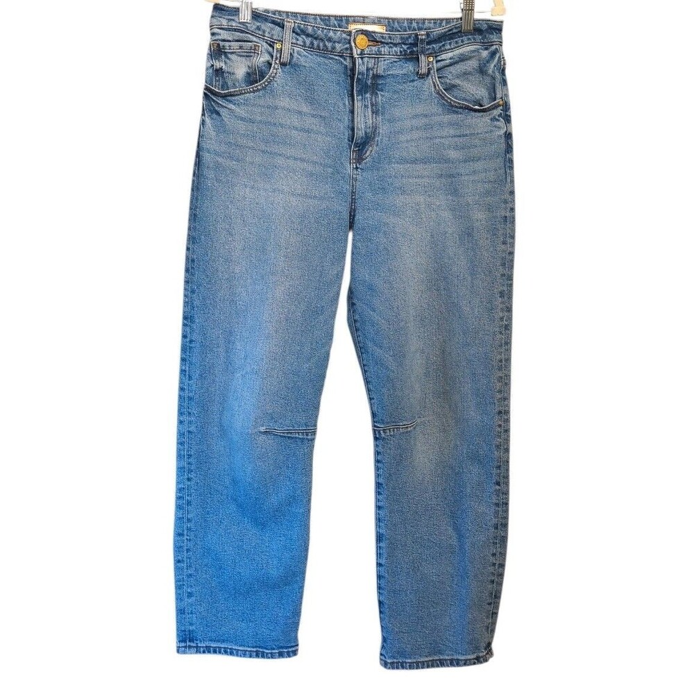 KUT from The Kloth Ashley Slouchy Barrel Jeans Size 8 High Rise Cropped Denim